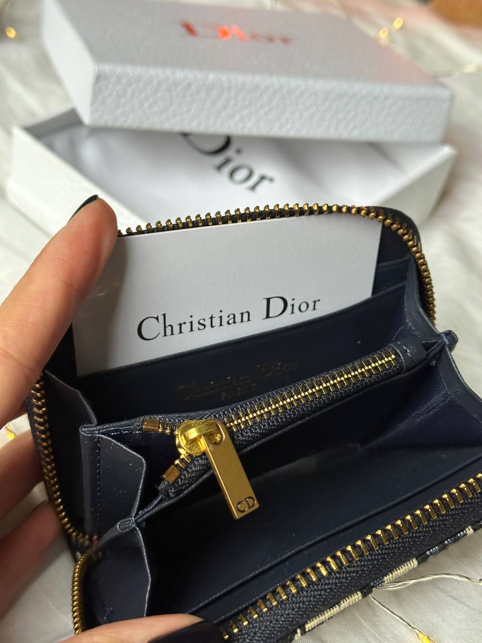 Christian Dior Small 30 Montaigne Wallet Voyageur Coin Purse - 12