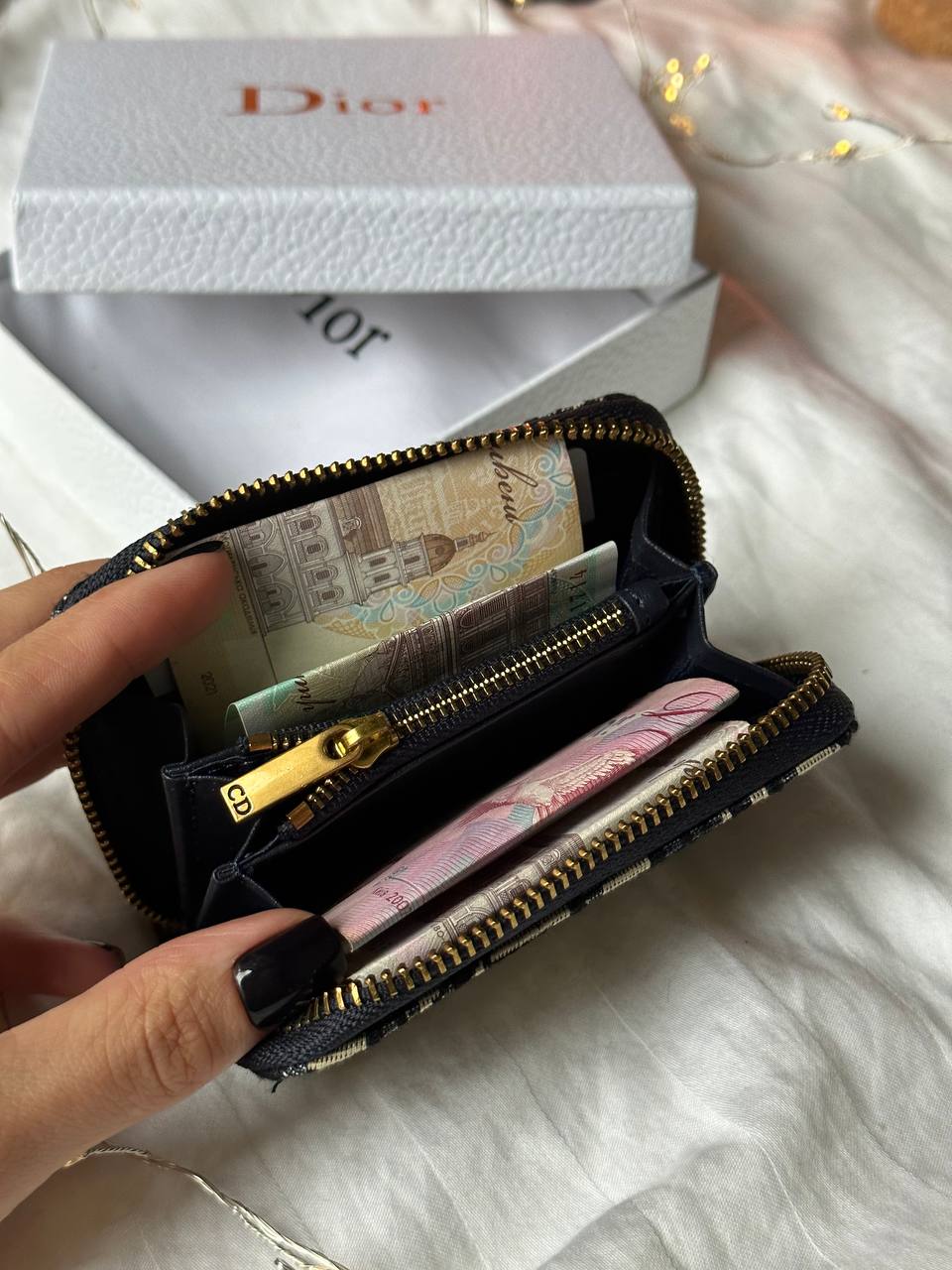 Christian Dior Small 30 Montaigne Wallet Voyageur Coin Purse - 14