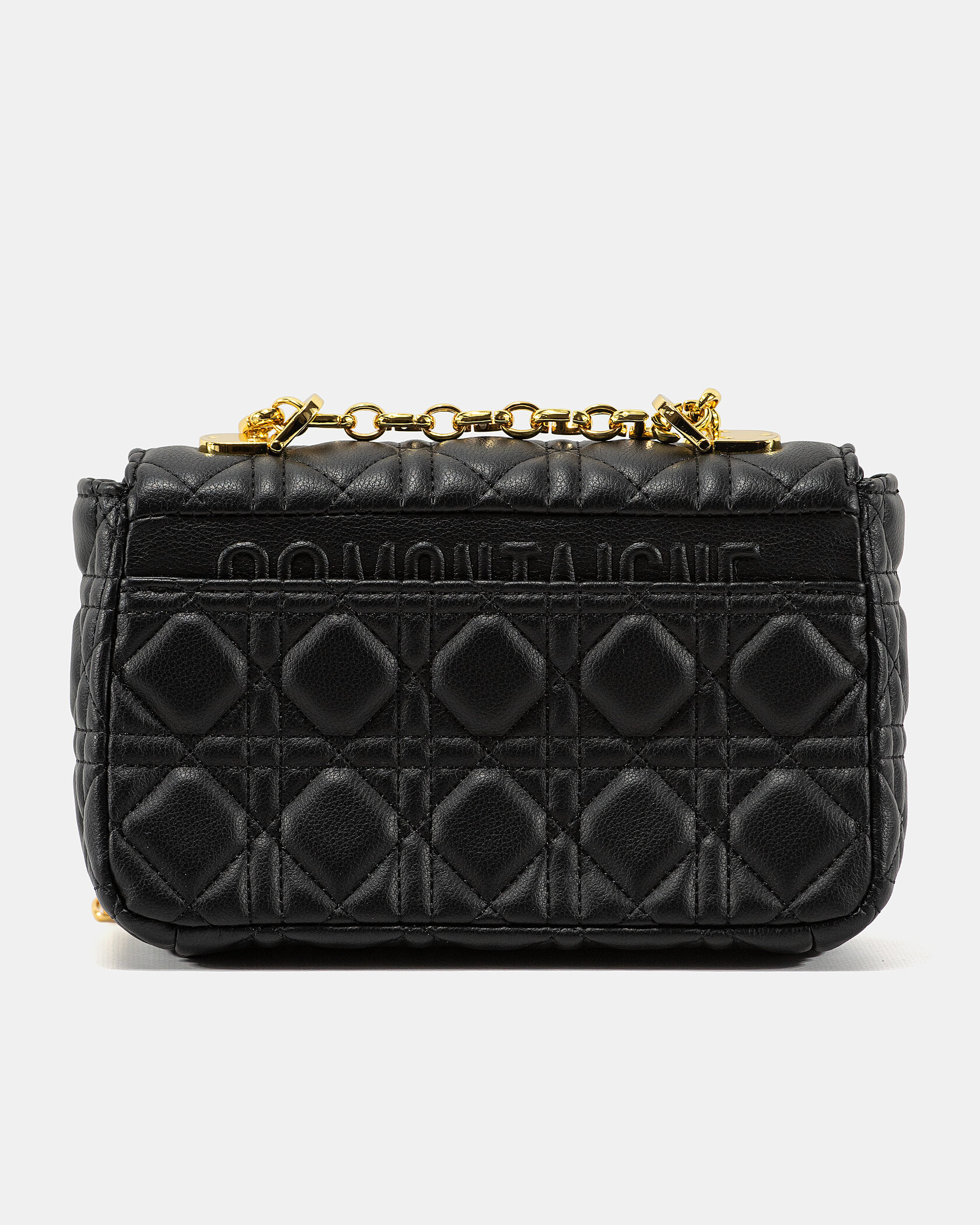 Christian Dior Small Dior Caro Bag Black Supple Cannage Calfski - 5