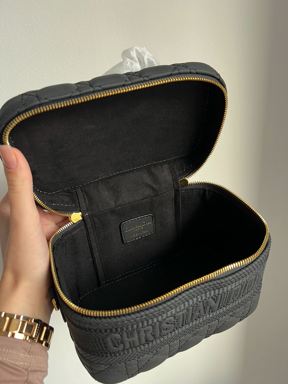 Christian Dior Travel Vanity Case Black - 17