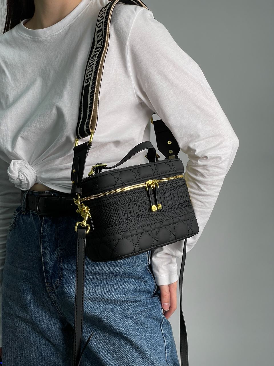 Christian Dior Travel Vanity Case Black - 5