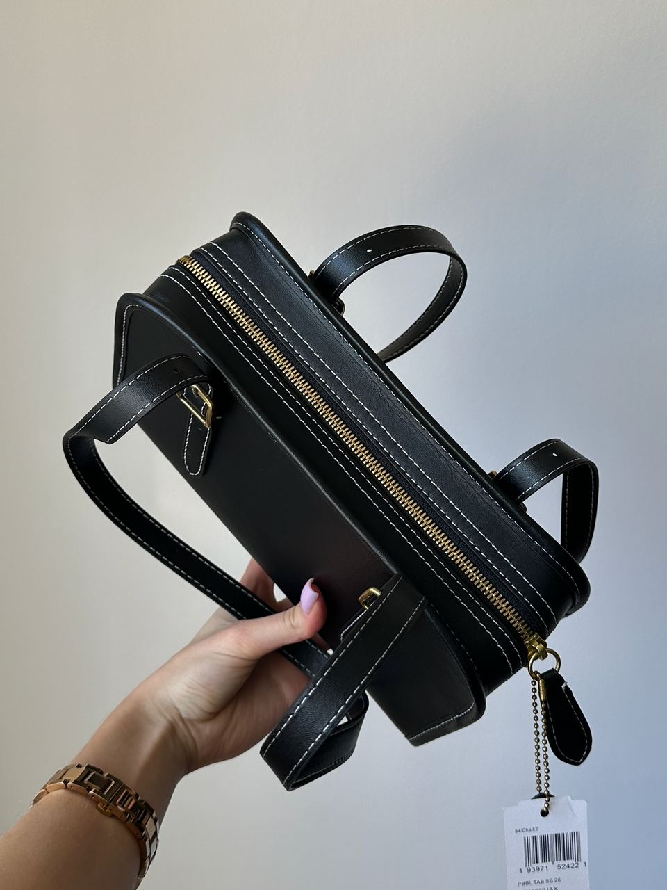 Coach 1941 Swing Zip Bag Black - 7