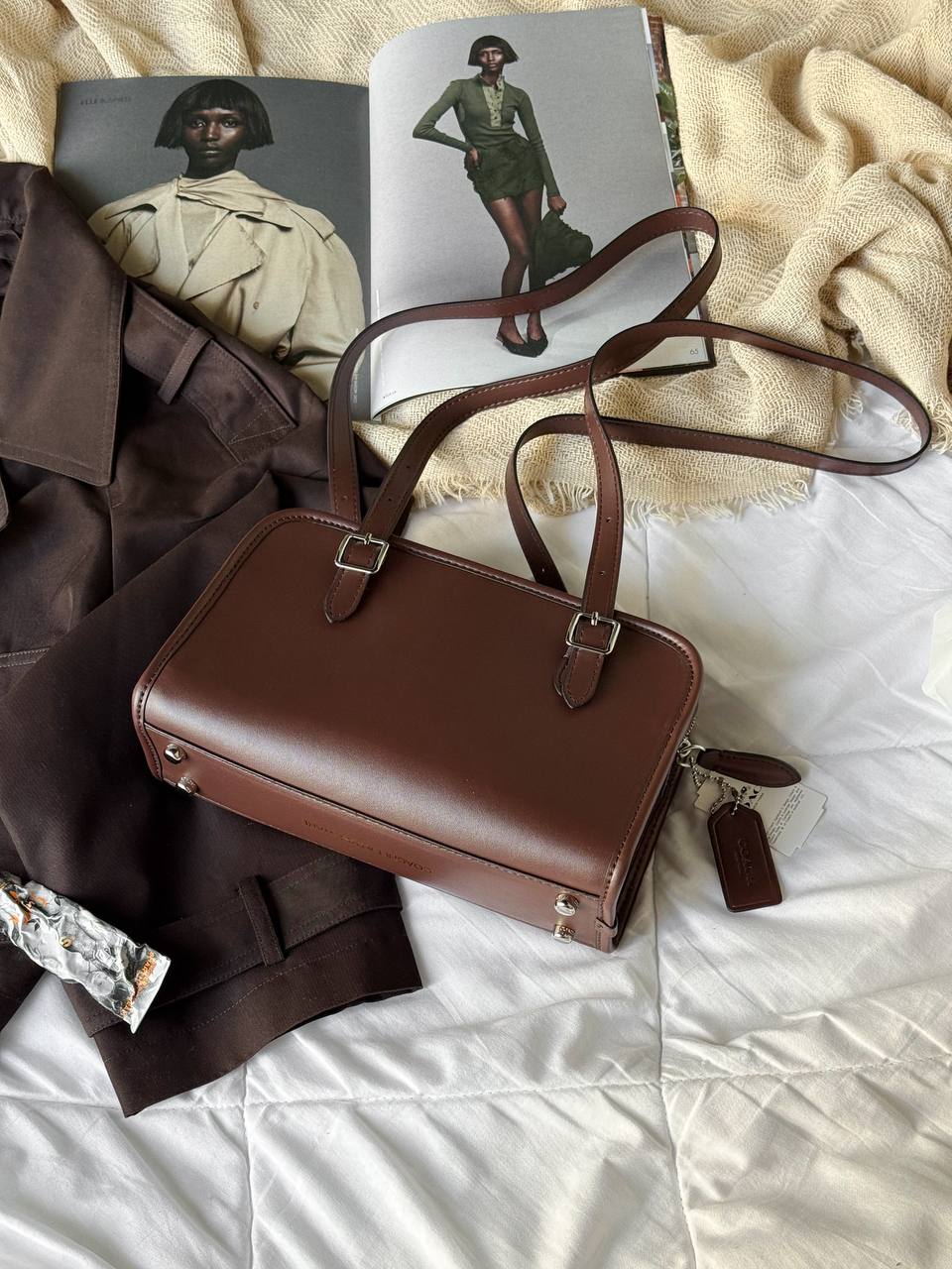 Coach 1941 Swing Zip Bag Brown - 3