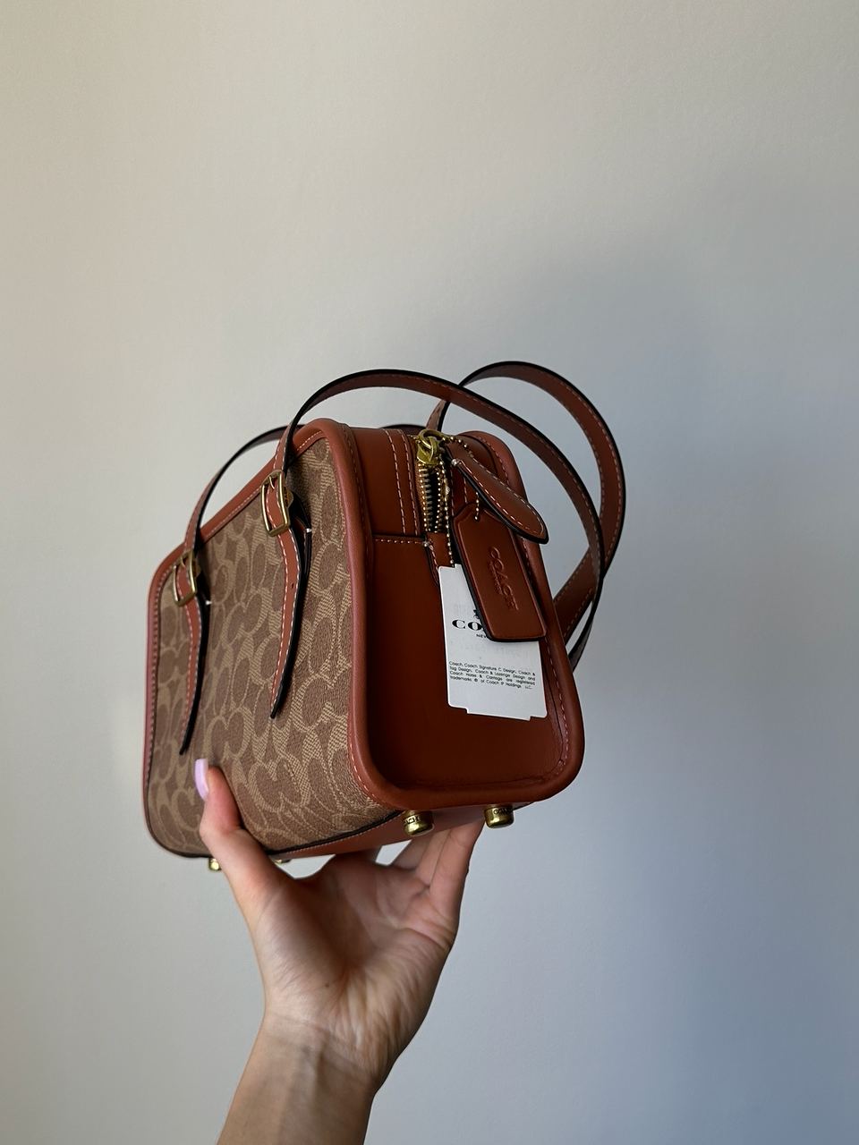 Coach 1941 Swing Zip Bag Signature Canvas - 4