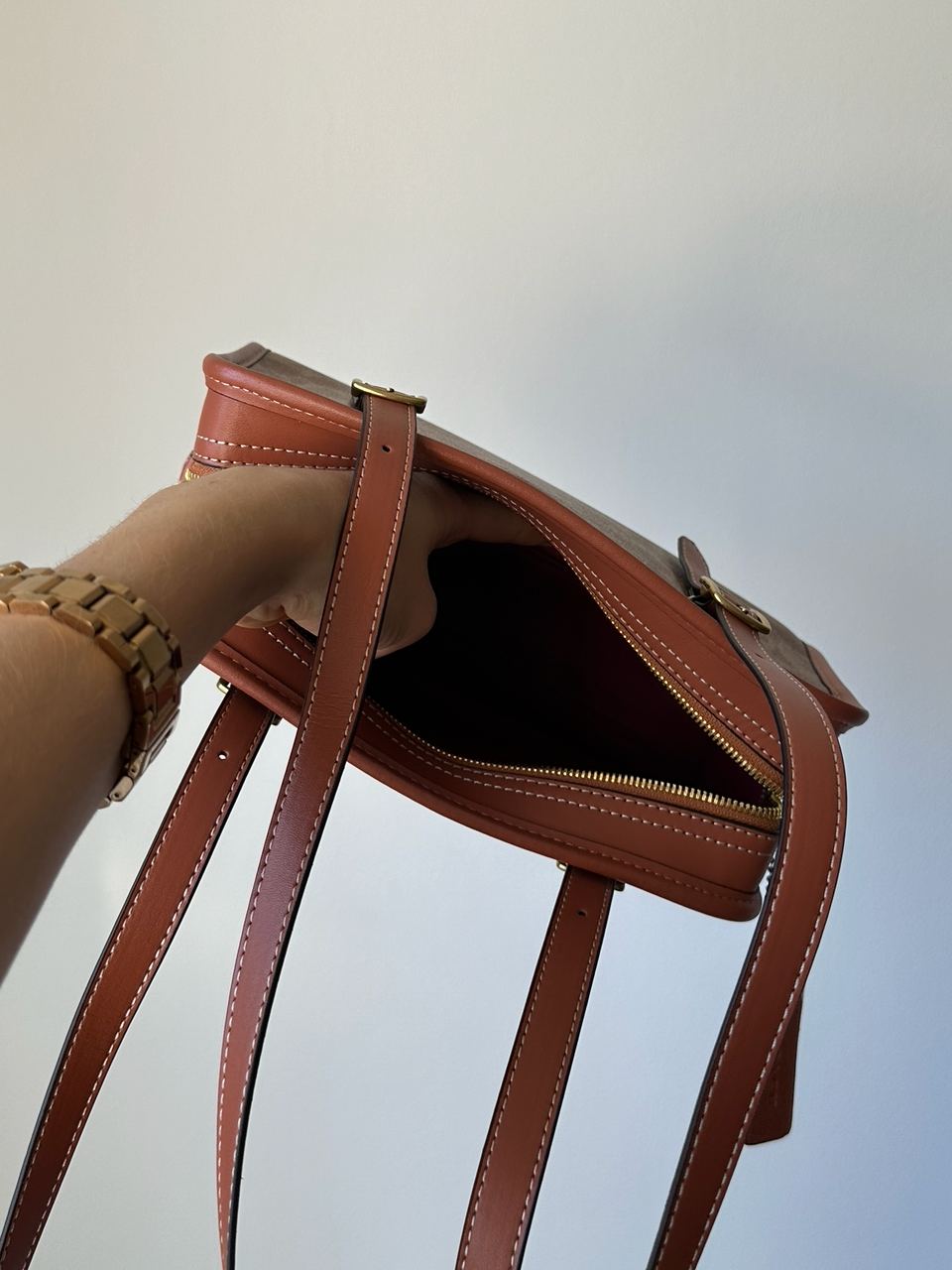 Coach 1941 Swing Zip Bag Signature Canvas - 8