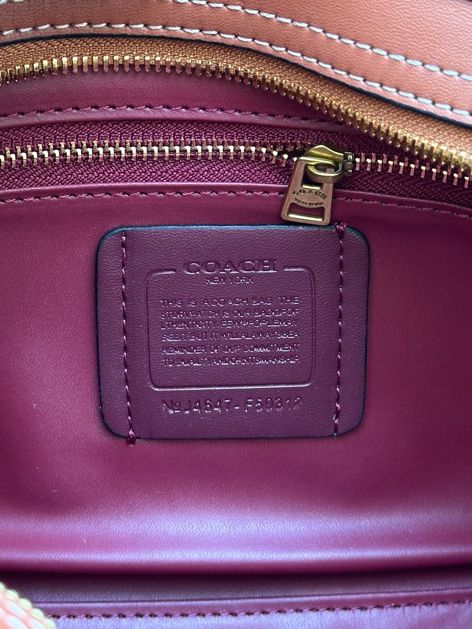 Coach 1941 Swing Zip Bag Signature Canvas - 9