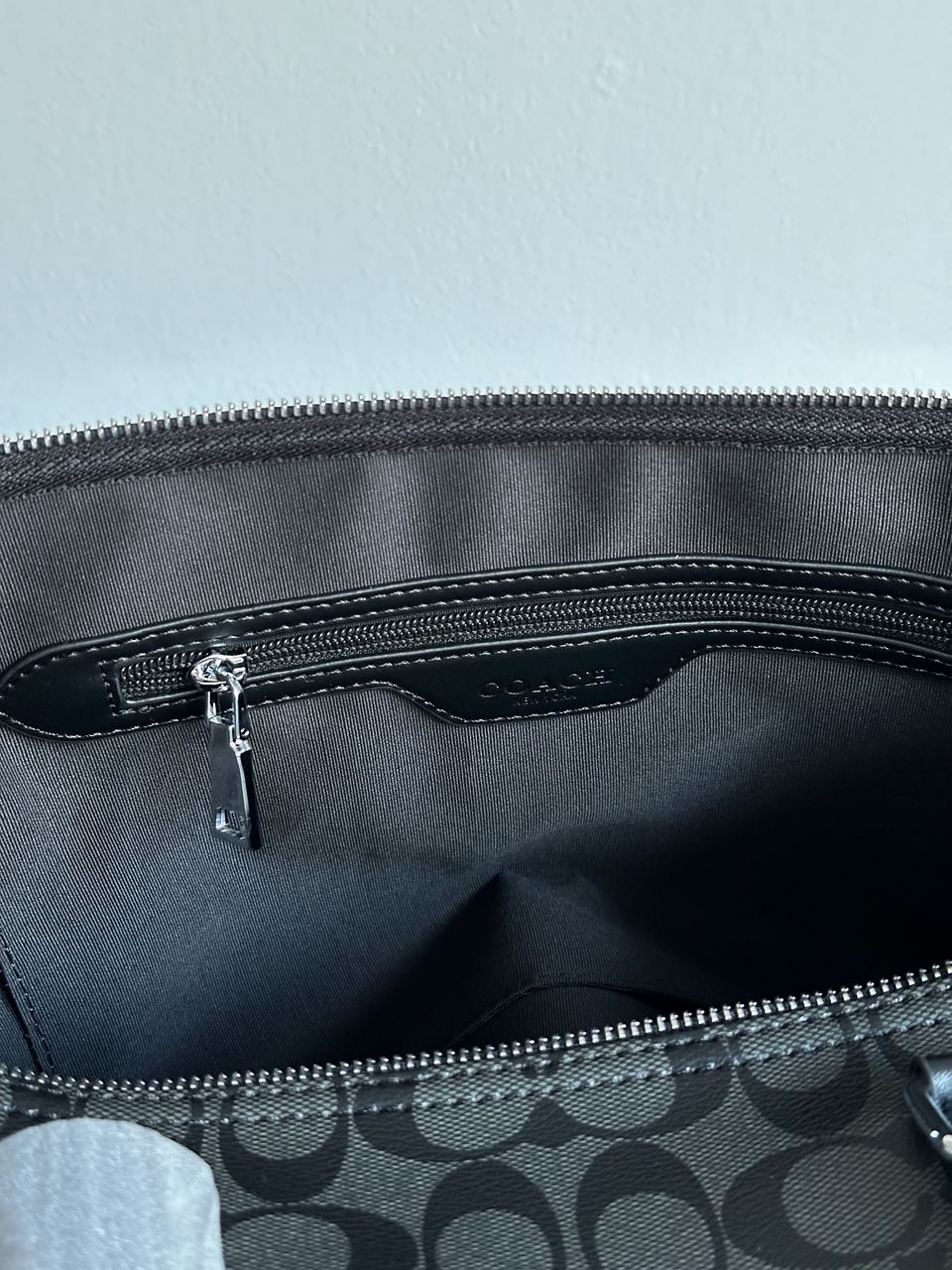 Coach 52 In Signature Canvas Grey - 15