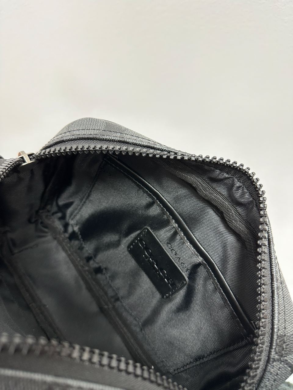 Coach Academy Crossbody Signature Canvas Blue - 15