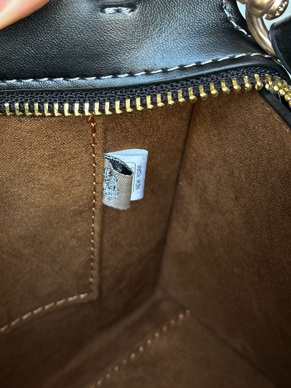 Coach Andrea Carryall In Signature Canvas Brown Black - 14