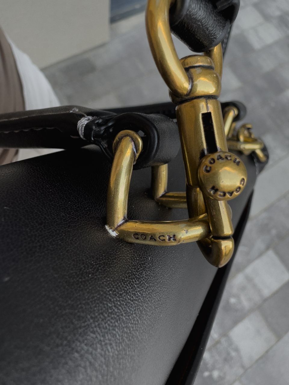 Coach Bandit Top Handle Bag 20 in Smooth Leather - 26