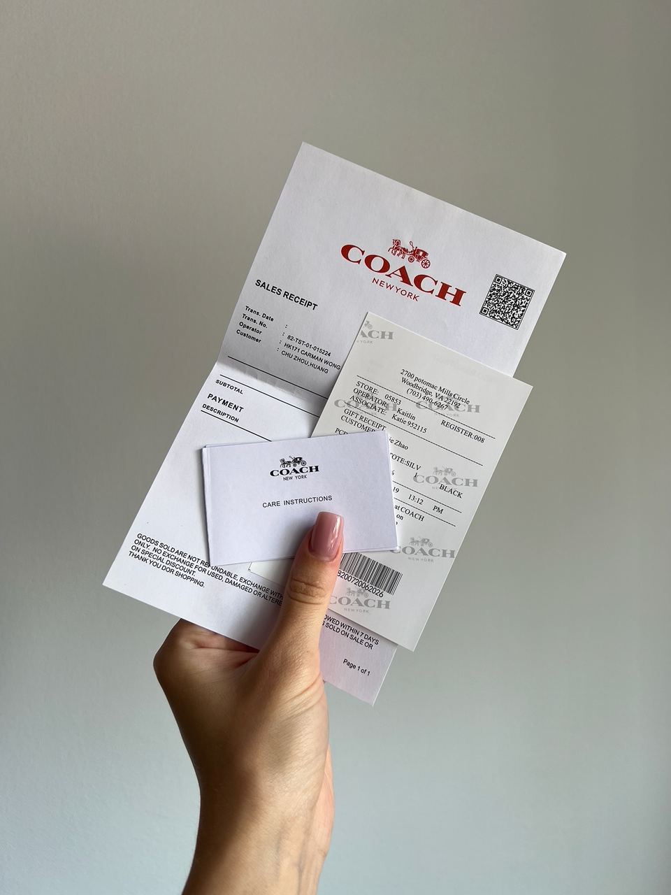 Coach Belt Kit Beige Canvas/Black Fittings - 16