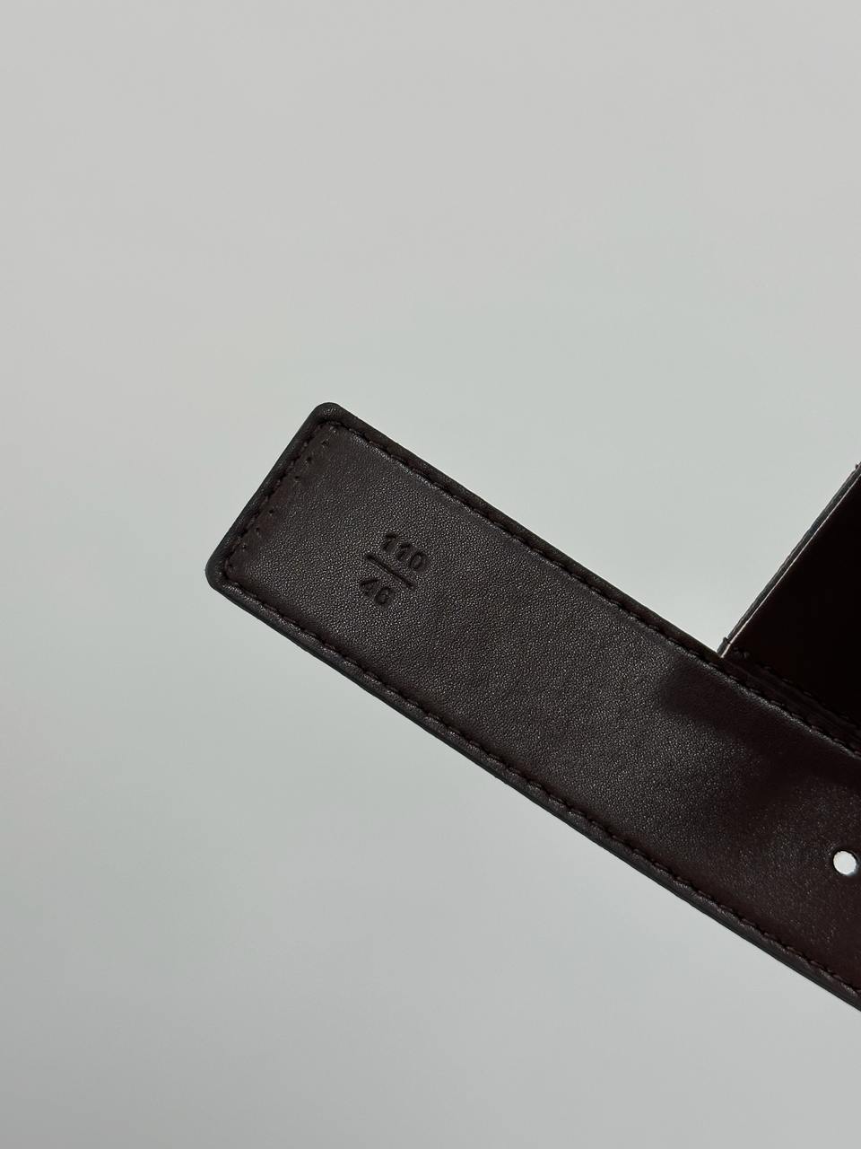 Coach Belt Kit Brown Canvas/Gold Fittings - 14