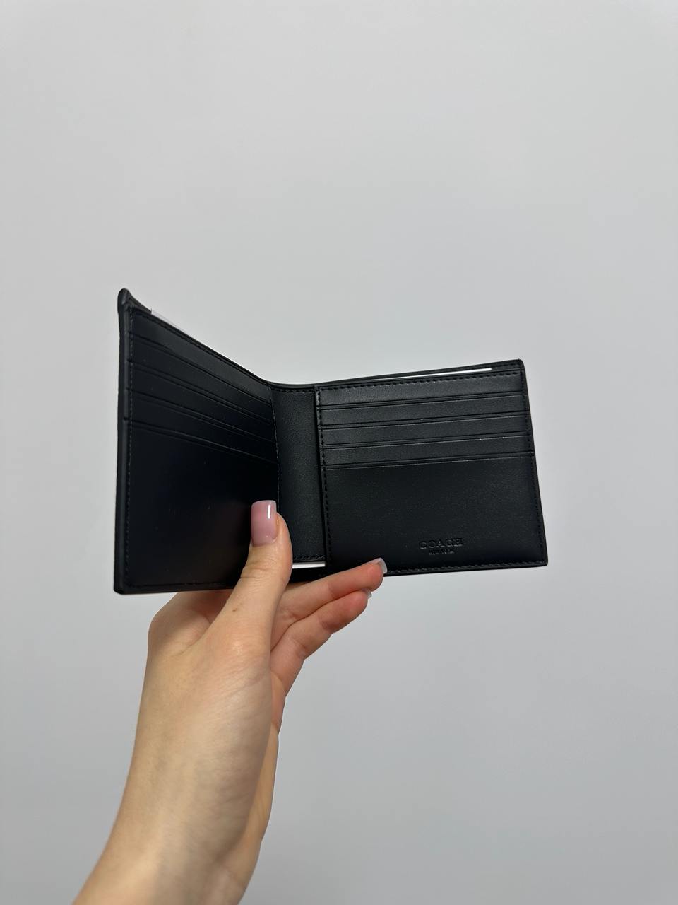 Coach Boxed 3 In 1 Wallet Gift Set In Signature Canvas Black Logo - 9