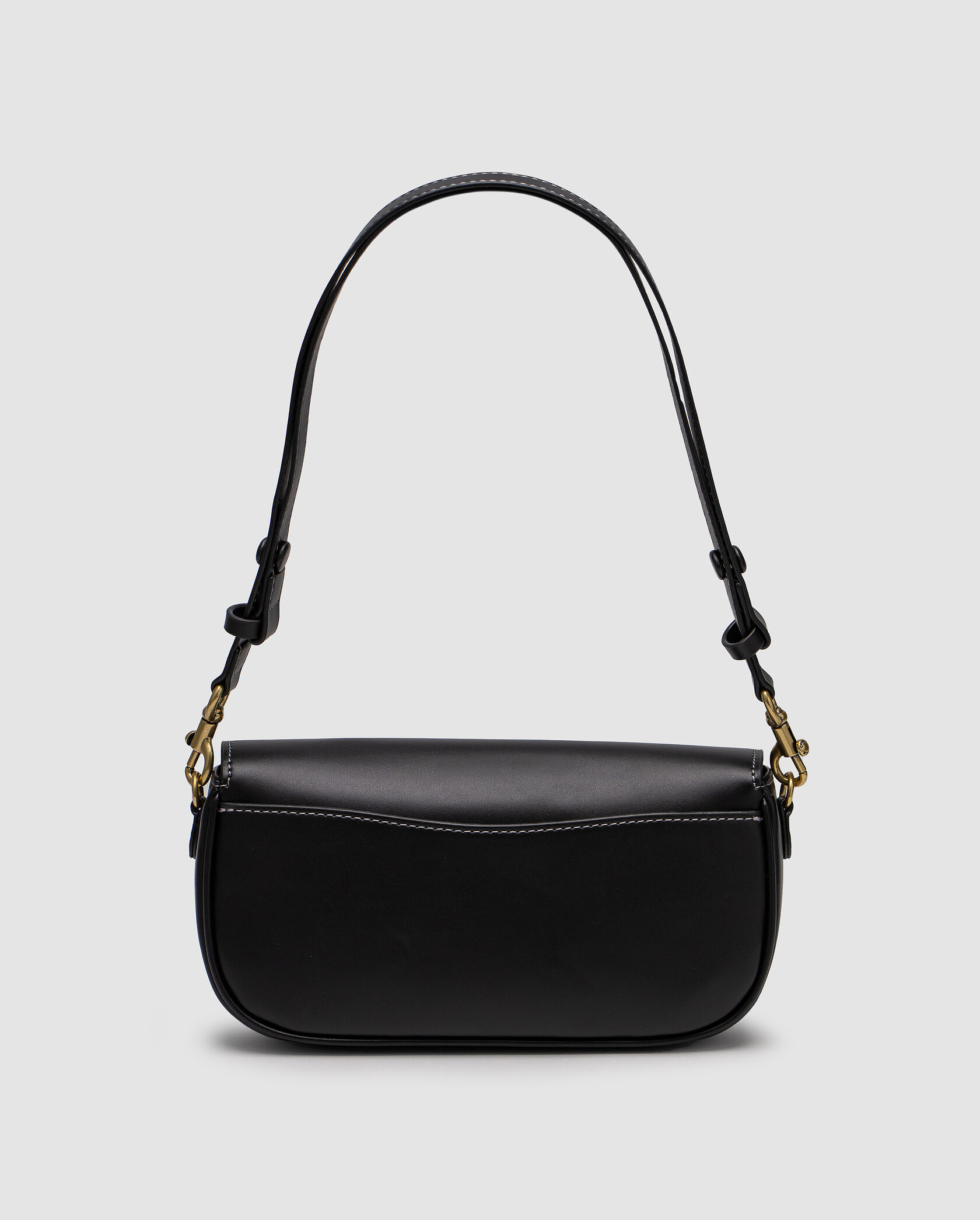 Coach Brook Flap Chain Bag Black\Gold - 3