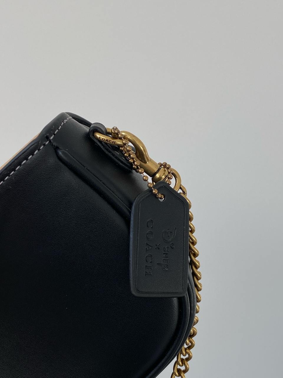 Coach Brook Flap Chain Bag Black\Gold - 8