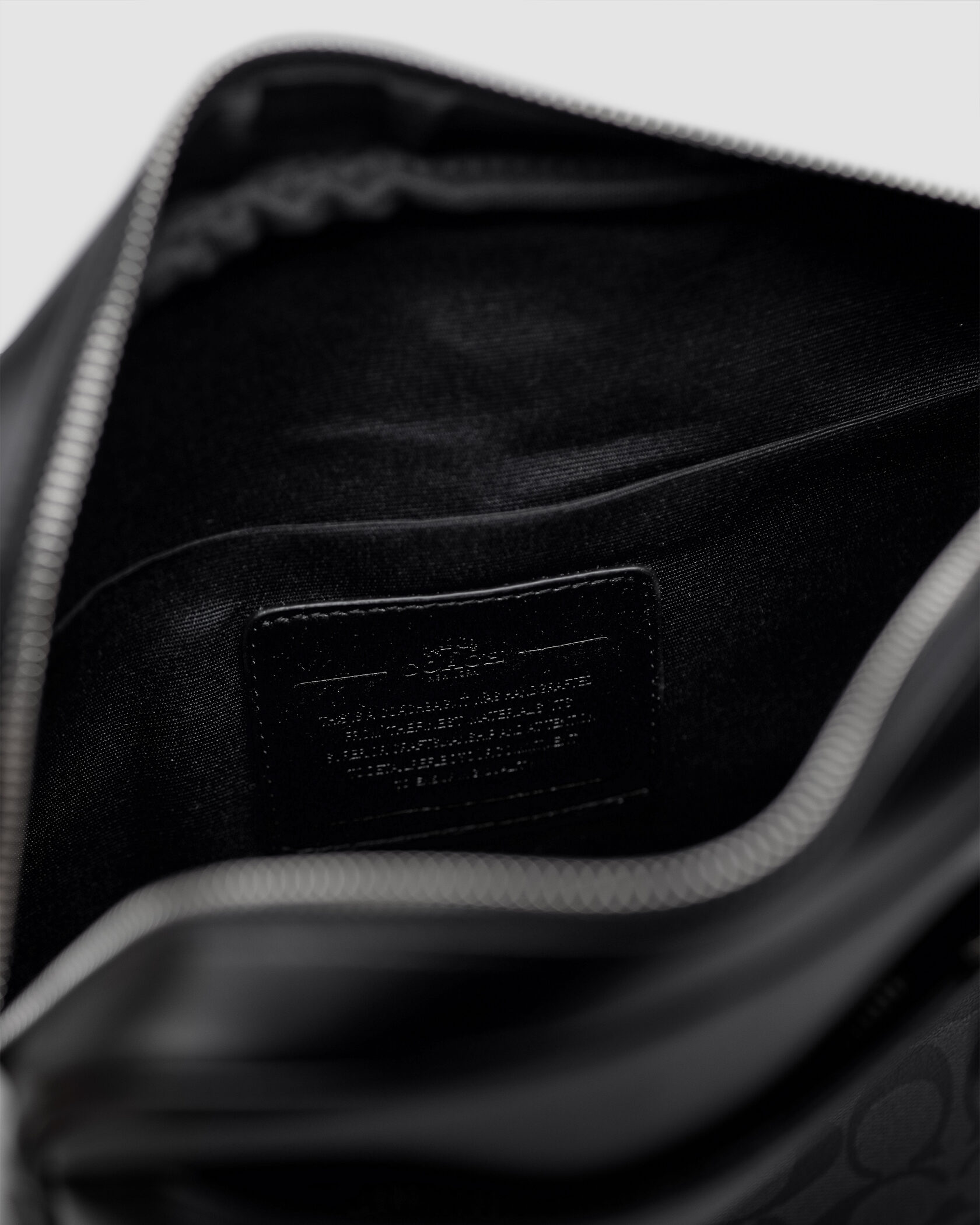 Coach Charles Camera Crossbody Messenger Bag Signature Black - 10