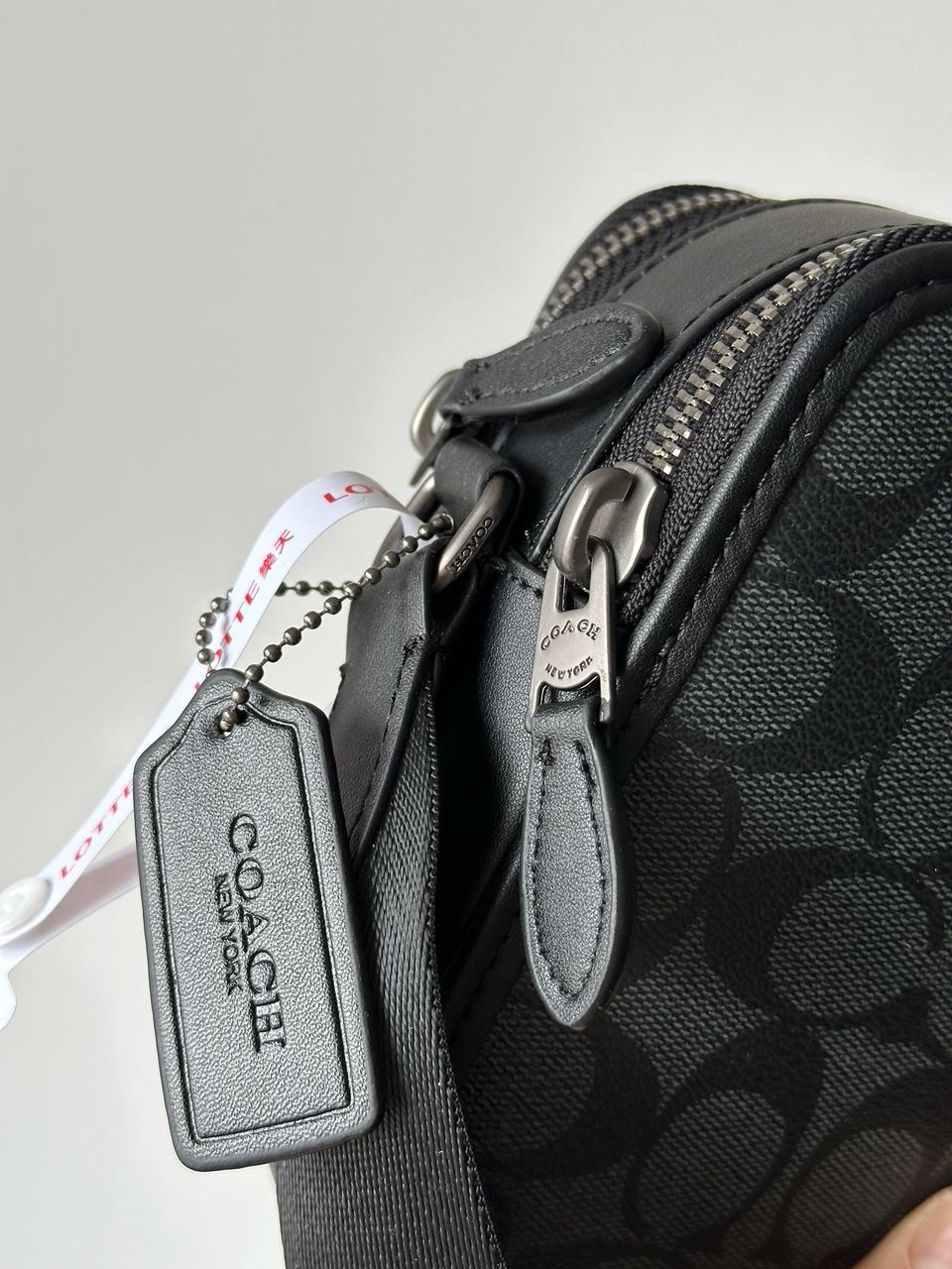 Coach Charter Signature Coated Canvas Crossbody 24 Bag - Ji/Cha - 12