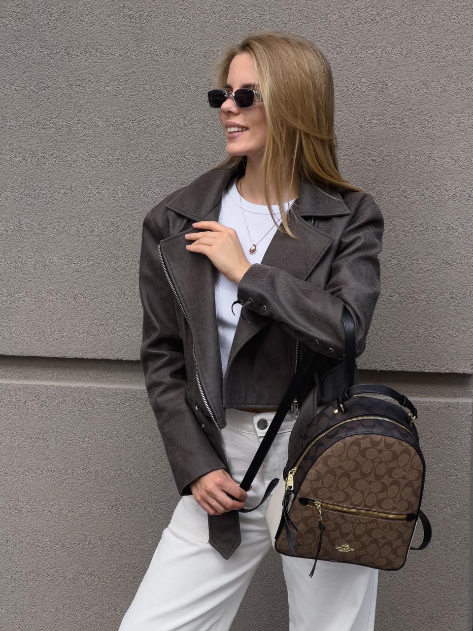 Coach Court Backpack in Signature Canvas - 10