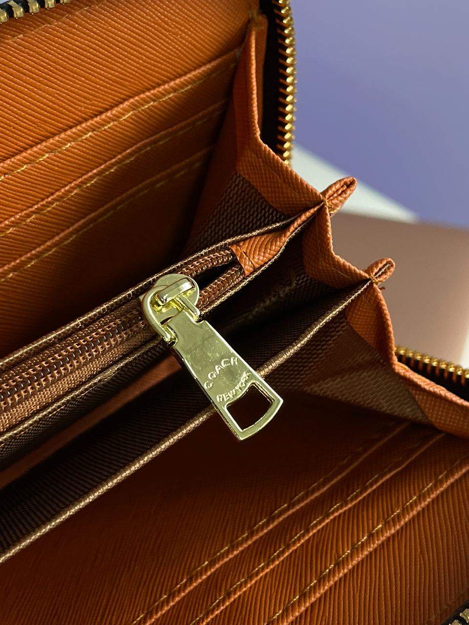 Coach Dempsey Large Wallet In Signature Jacquard Black - 16