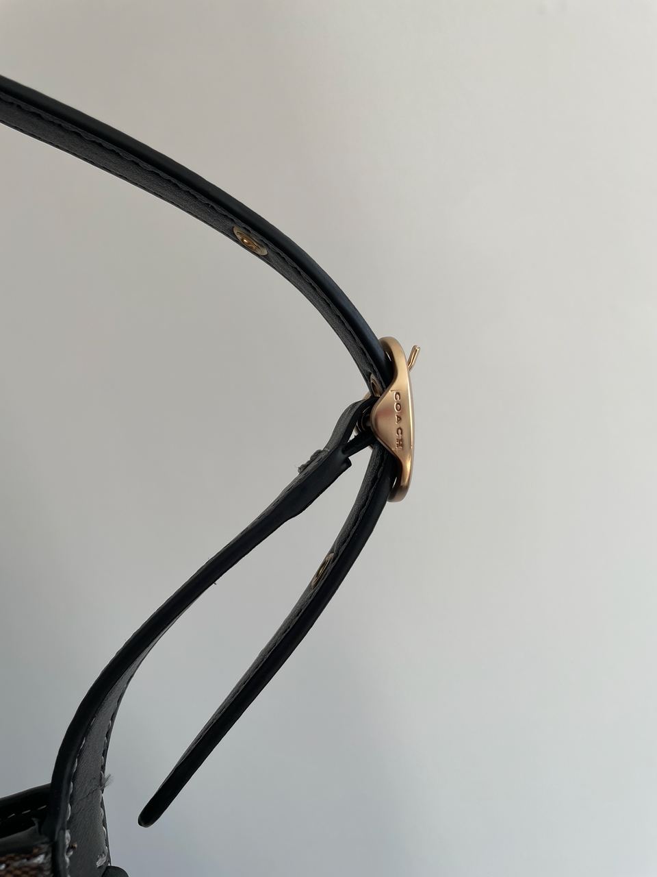 Coach Eliza Shoulder Bag In Signature Canvas - 25