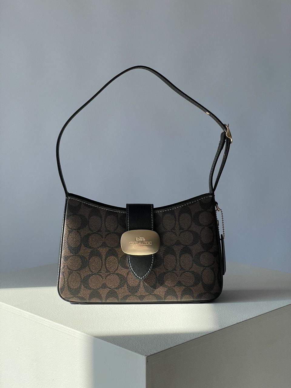 Coach Eliza Shoulder Bag In Signature Canvas - 4