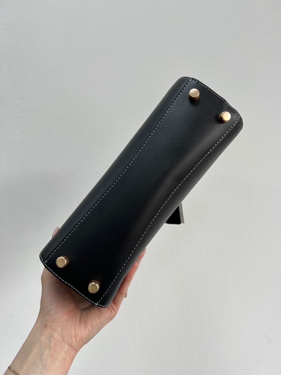 Coach Eliza Top Handle In Signature Canvas Black - 10