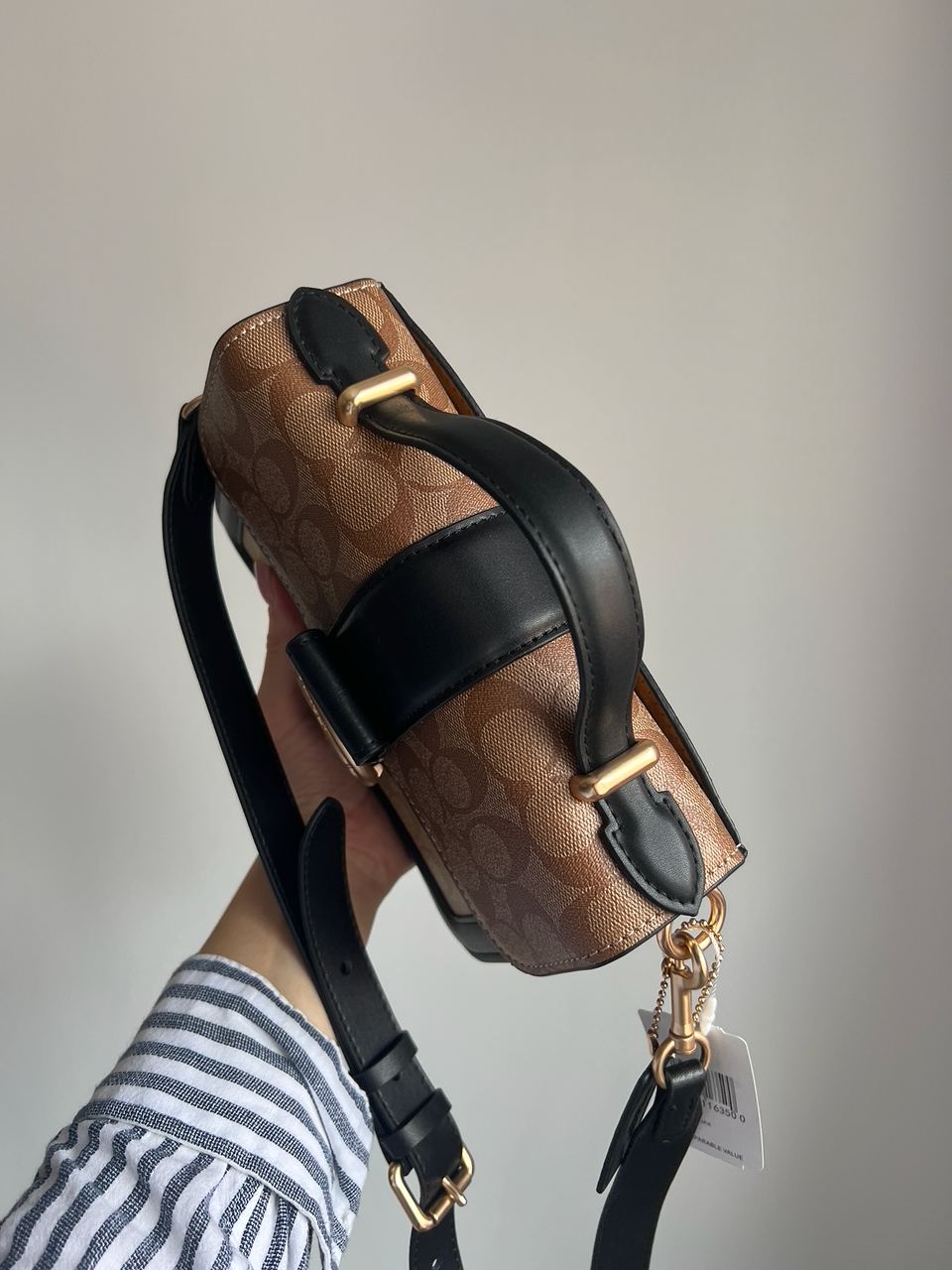 Coach Georgie Shoulder Bag In Blocked Signature Canvas - 6