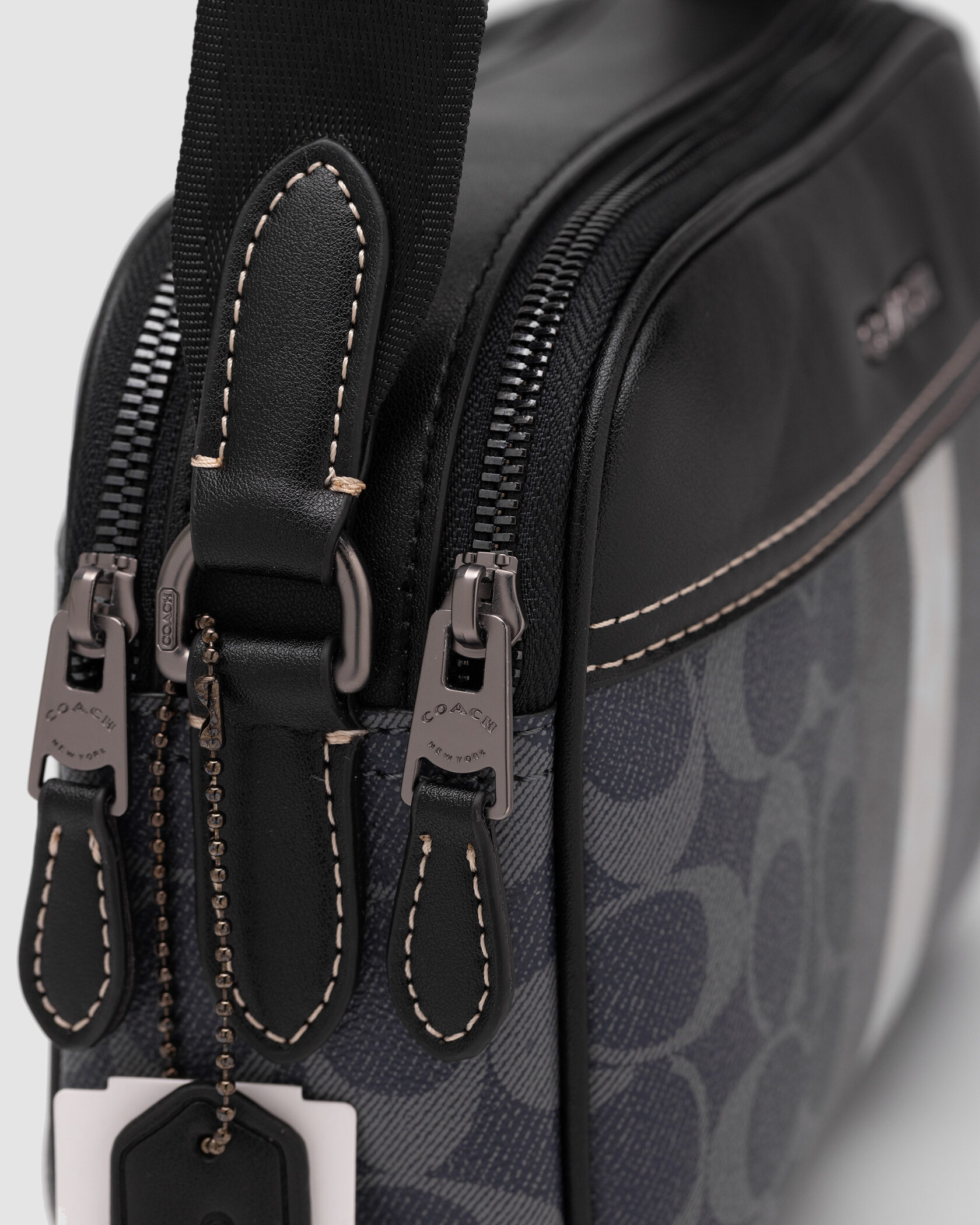 Coach Graham Crossbody Bag In Blocked Signature Canvas With Var - 10