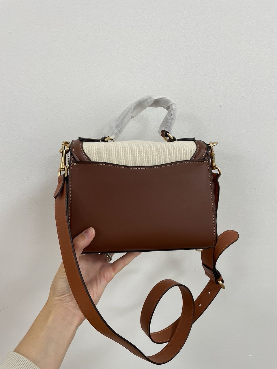 Coach Hero Shoulder Bag in Signature Canvas - 13