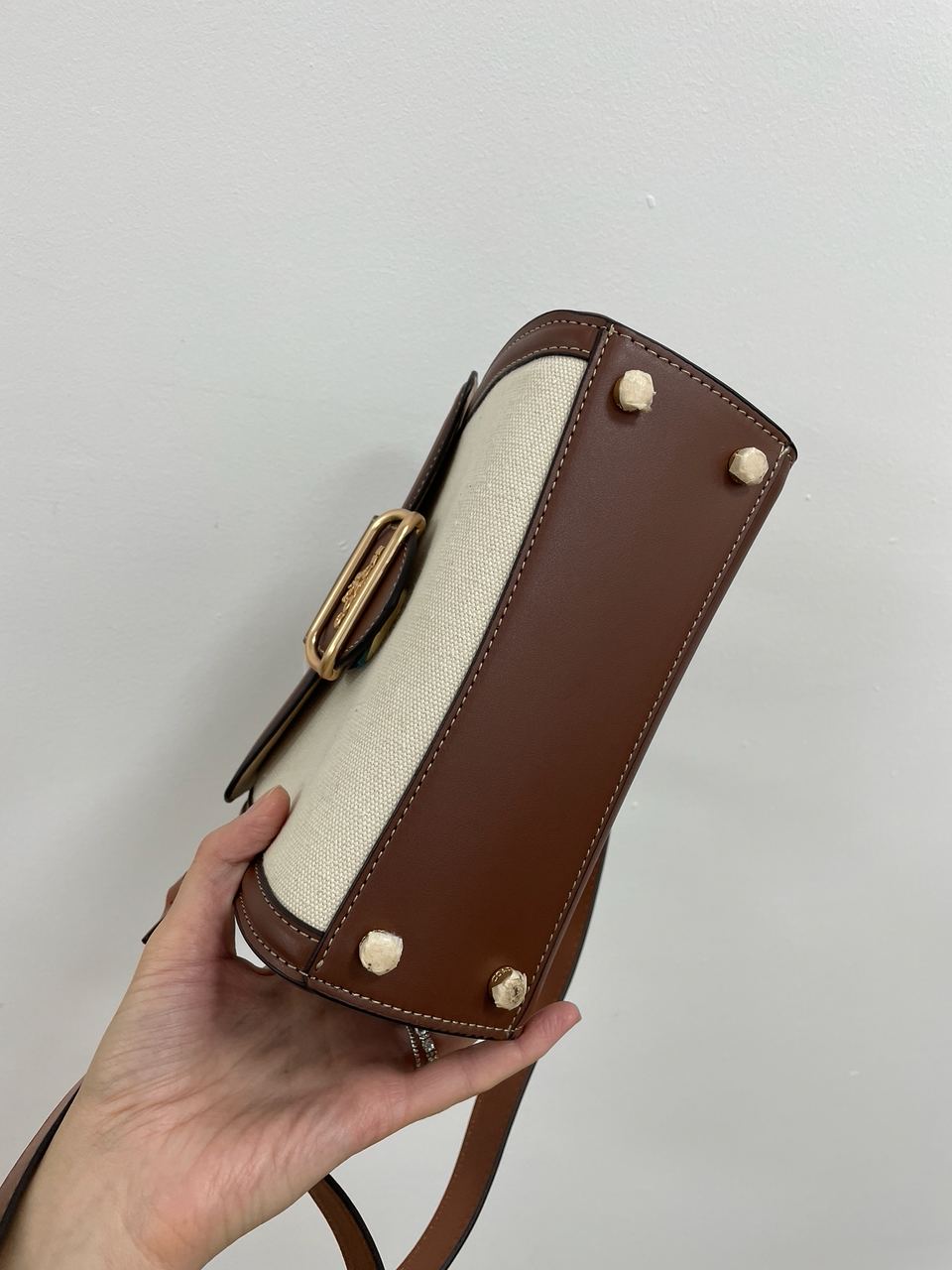 Coach Hero Shoulder Bag in Signature Canvas - 16