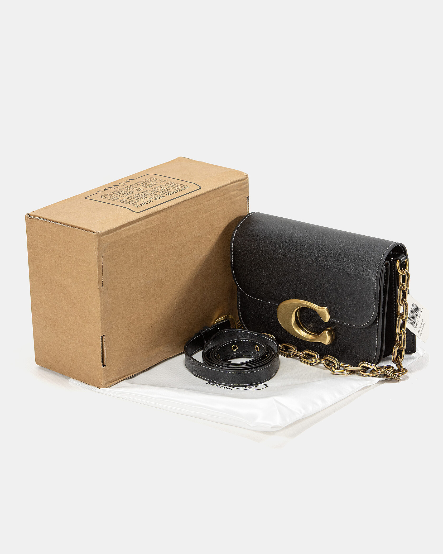 Coach Idol Bag Black/Gold - 2