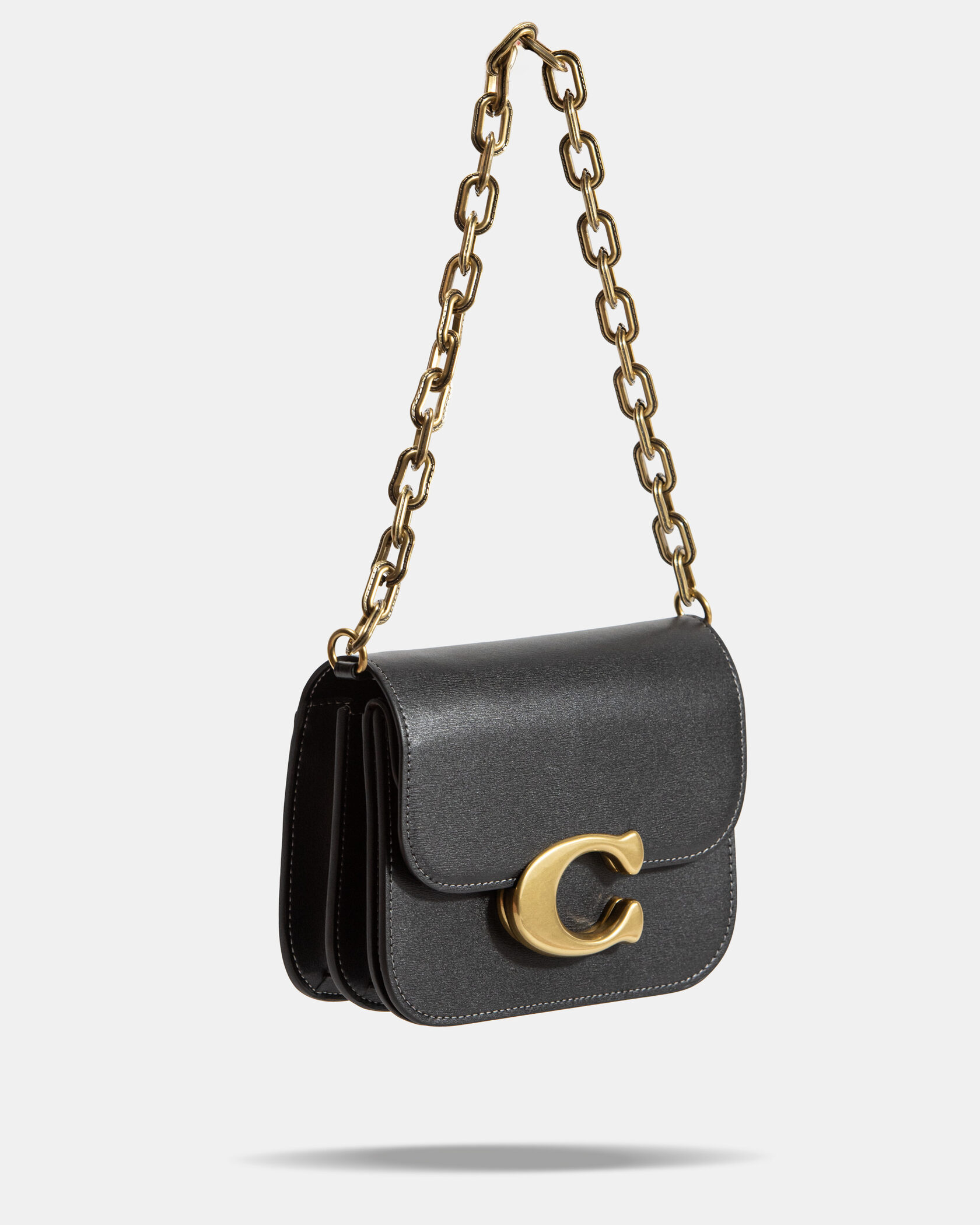 Coach Idol Bag Black/Gold - 5