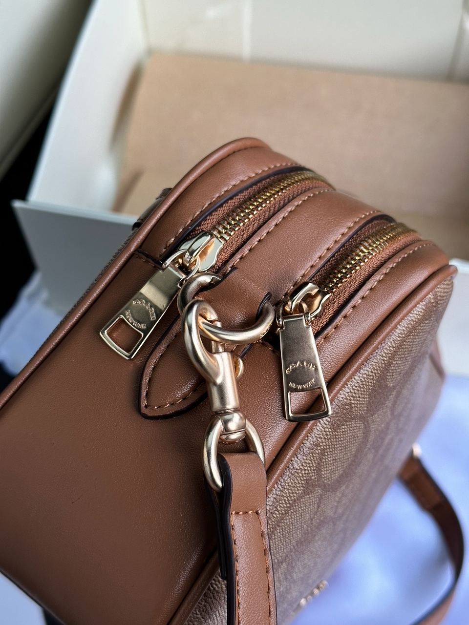 Coach Jamie Camera Bag Large Beige - 23