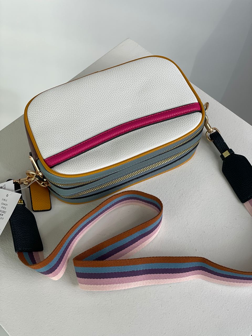 Coach Jes Convertible Belt Bag In Colorblock - 14