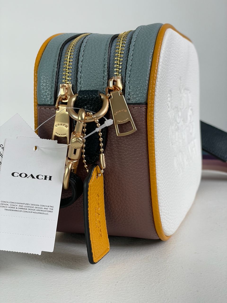 Coach Jes Convertible Belt Bag In Colorblock - 21