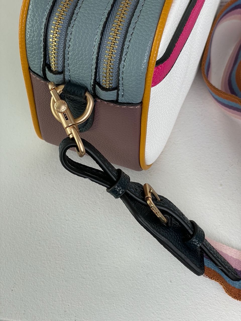 Coach Jes Convertible Belt Bag In Colorblock - 24