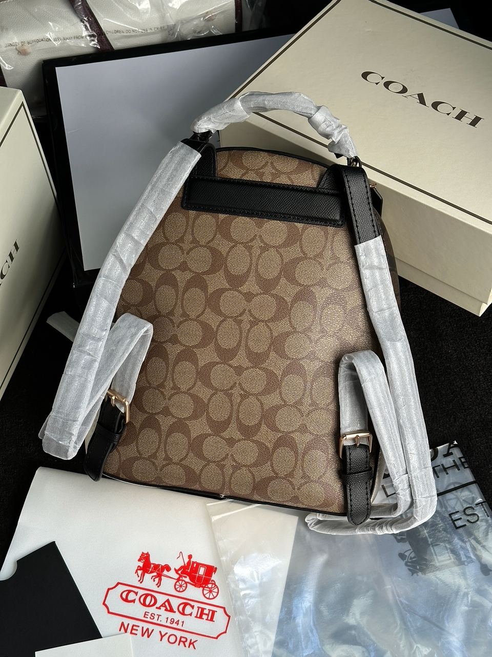 Coach Jordyn Backpack in Signature Canvas - 13