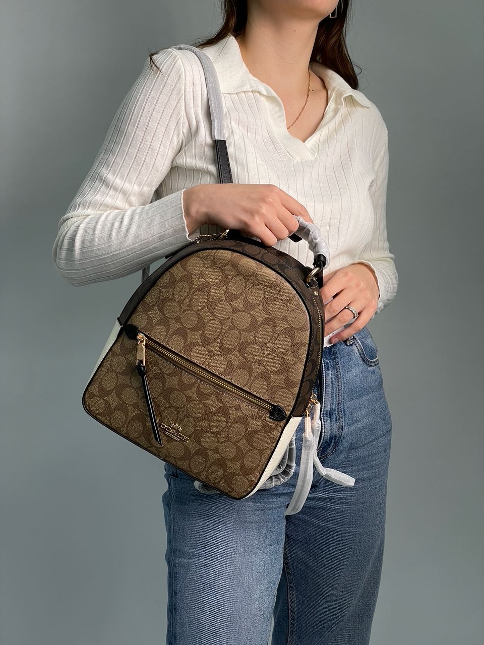 Coach Jordyn Backpack in Signature Canvas - 9