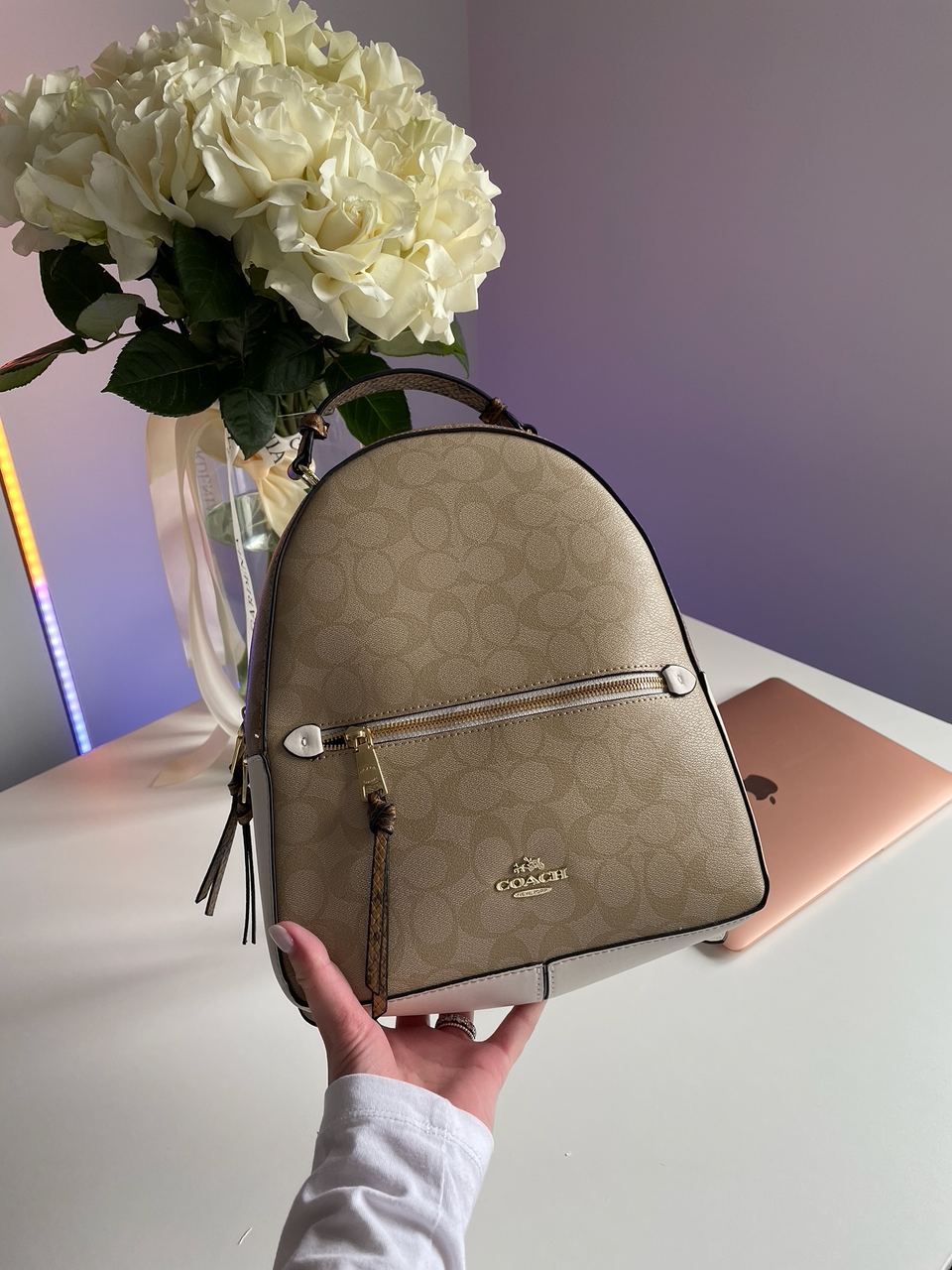 Coach Jordyn Backpack in Signature Canvas - 6