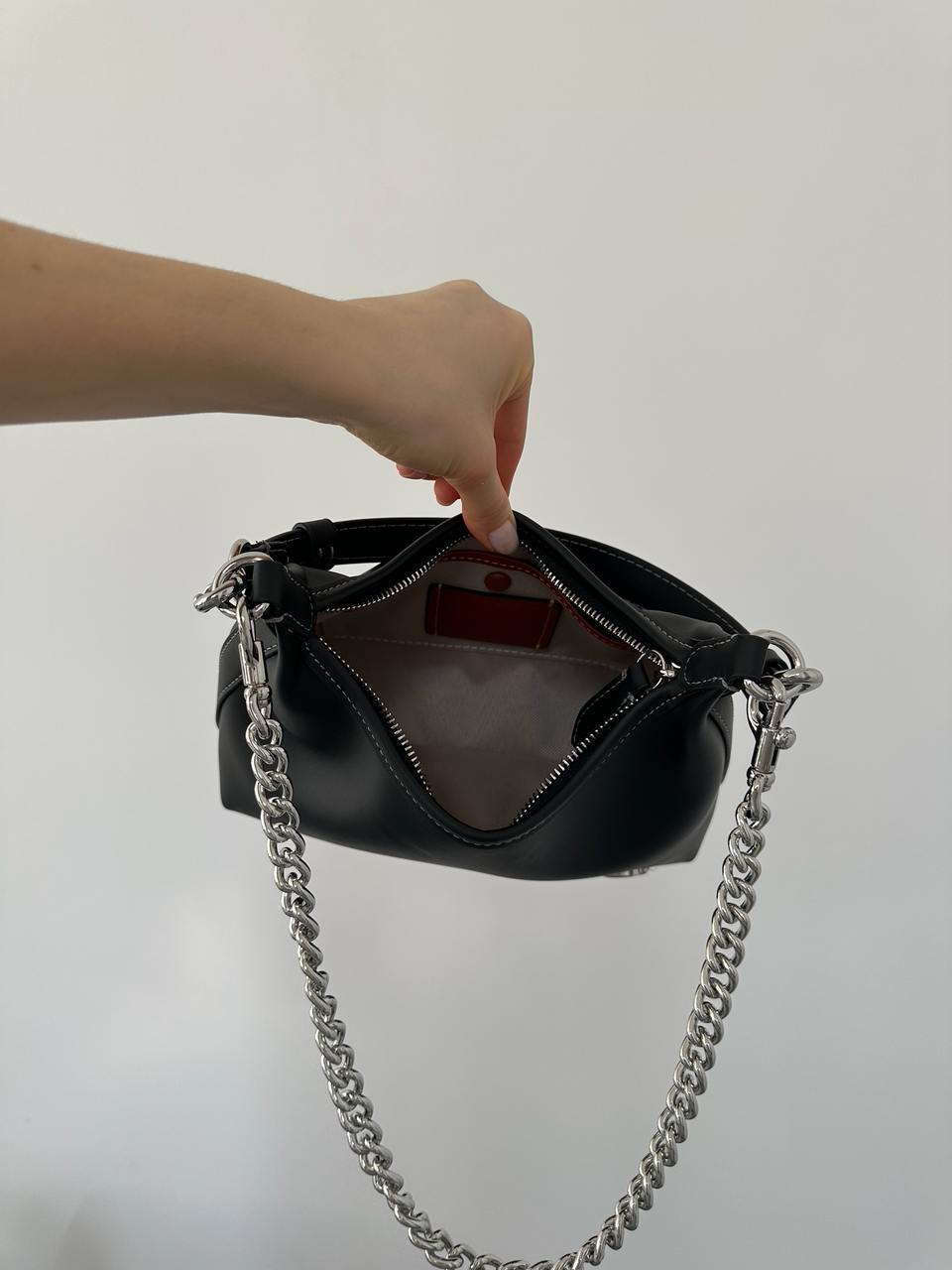 Coach Juliet Shoulder Bag Black Smooth Leather - 13