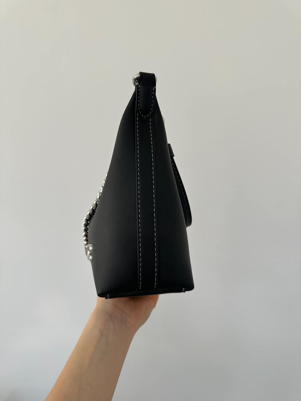 Coach Juliet Shoulder Bag Black Smooth Leather - 9