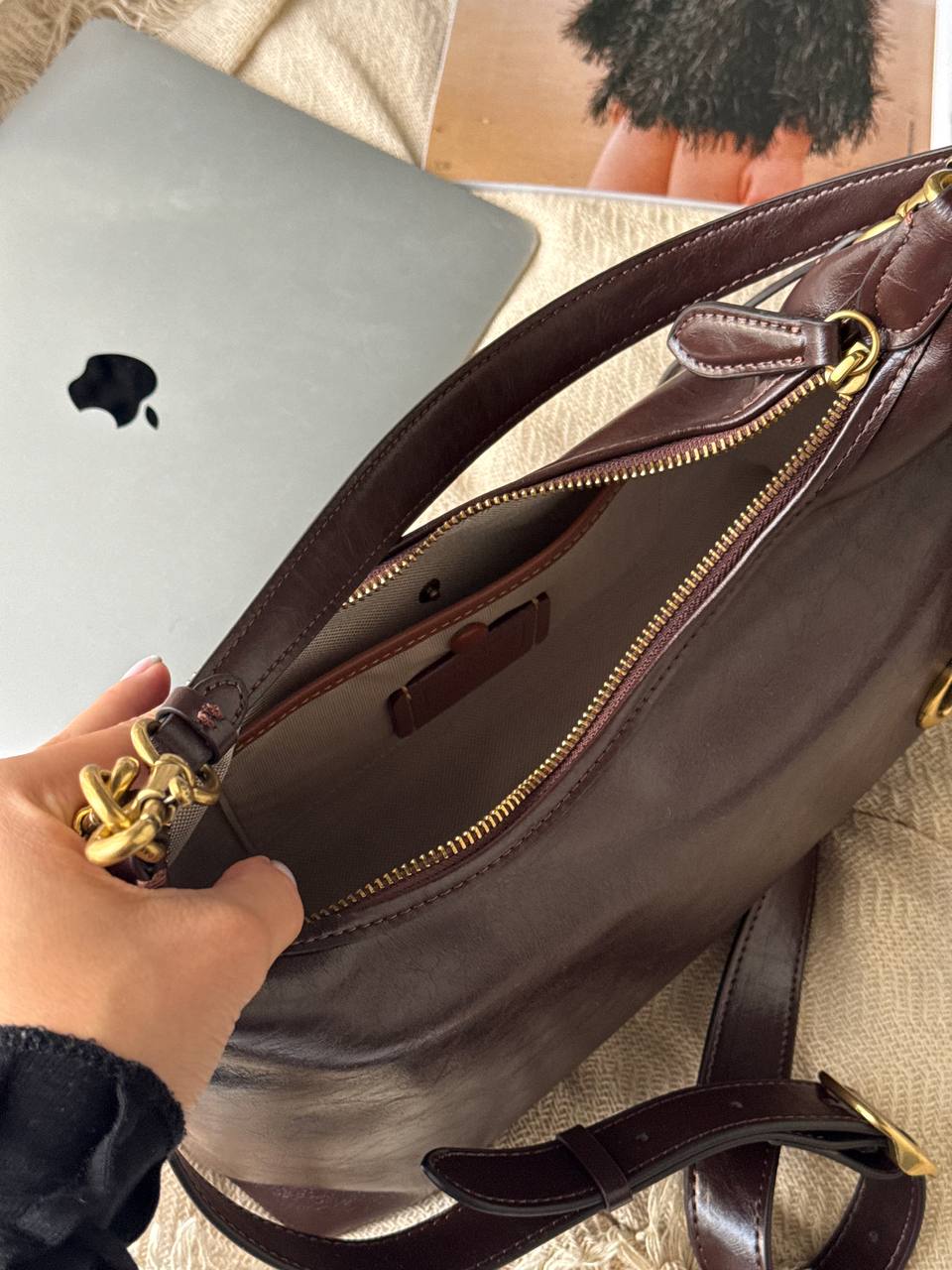 Coach Juliette shoulder bag Brown - 13