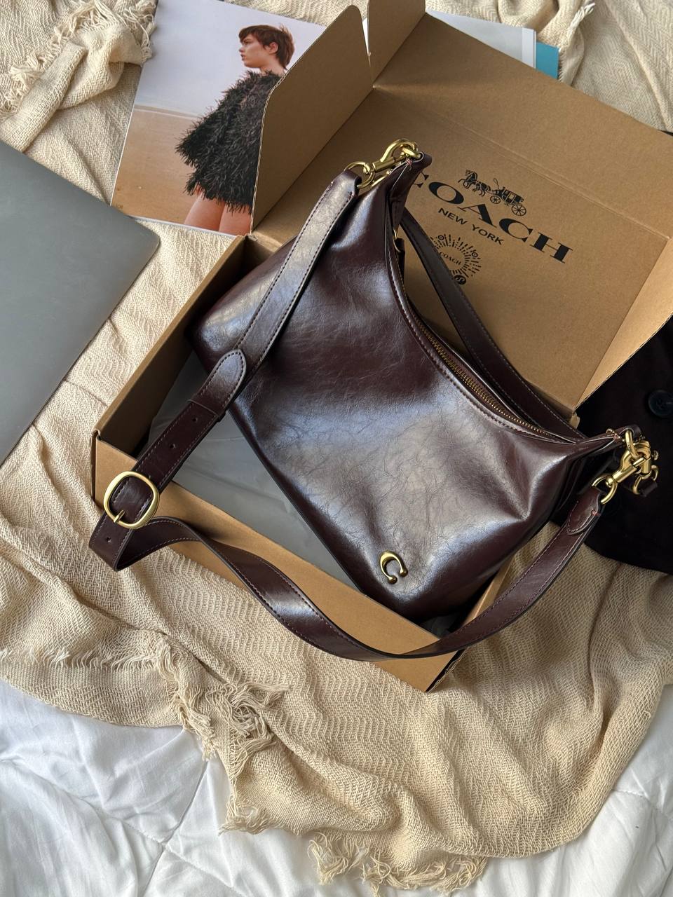 Coach Juliette shoulder bag Brown - 3