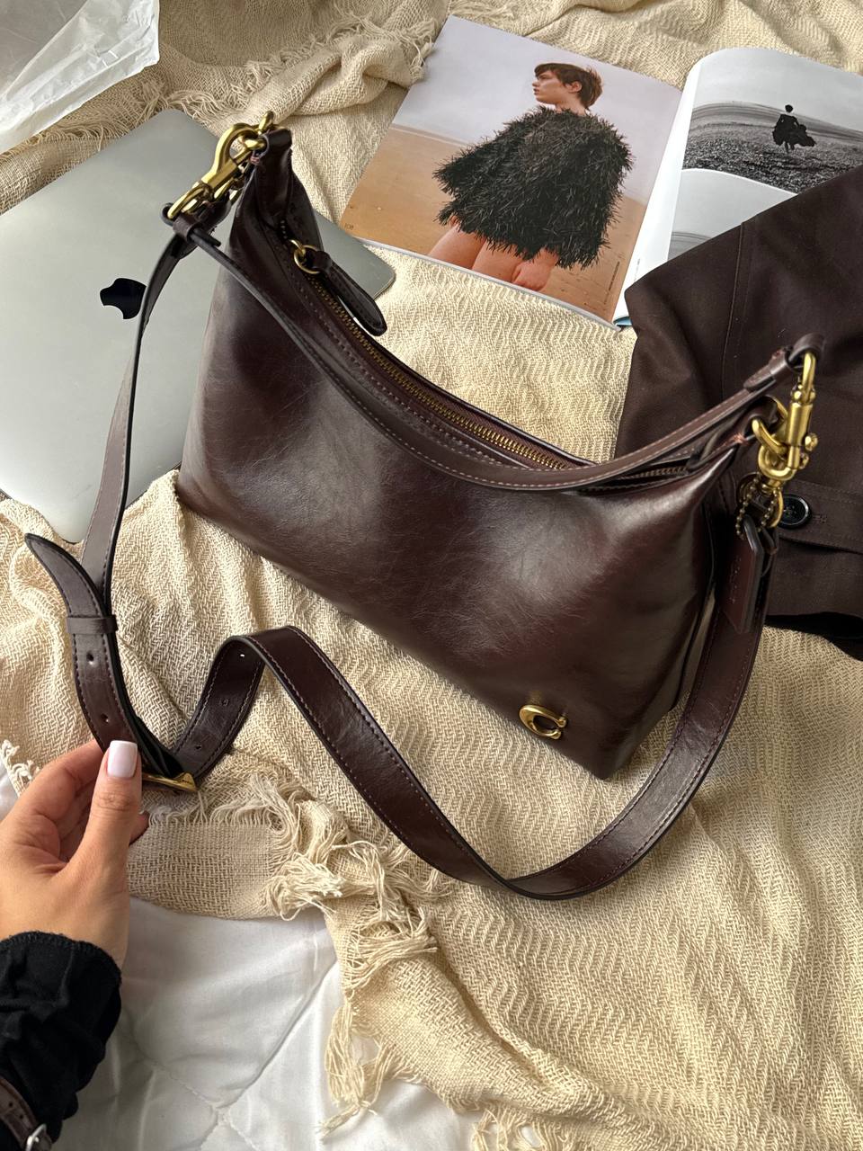Coach Juliette shoulder bag Brown - 6