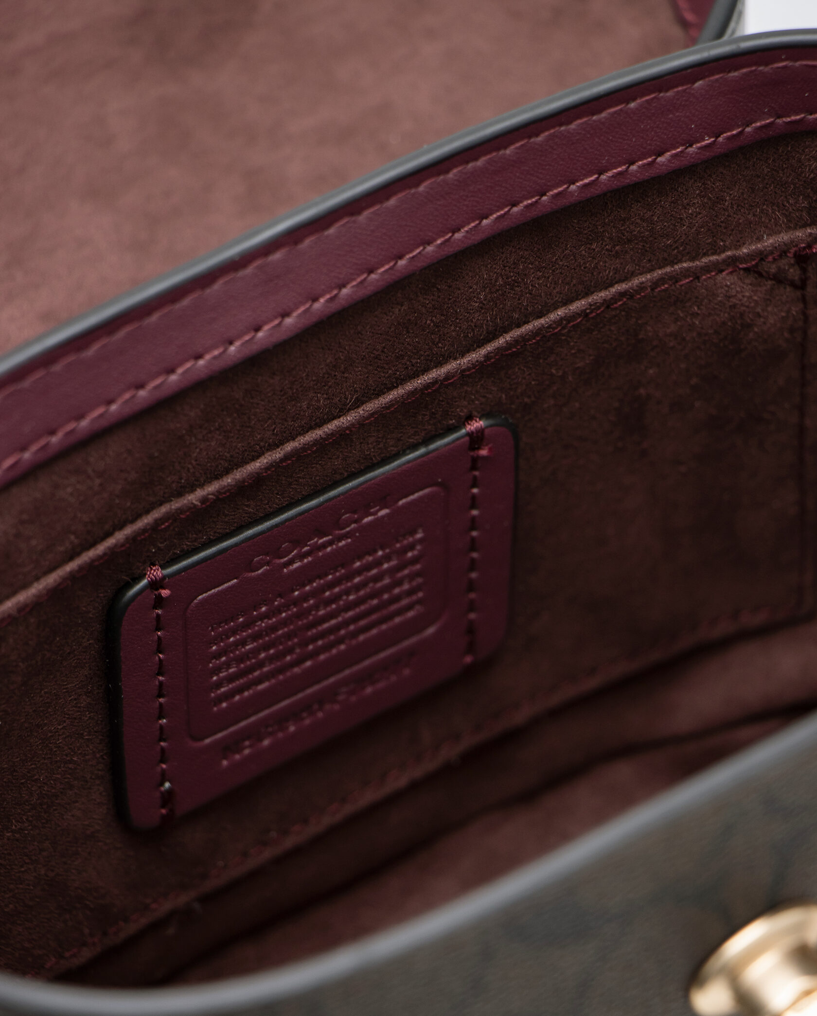 Coach Kay Crossbody Brown In Signature Canvas - 17