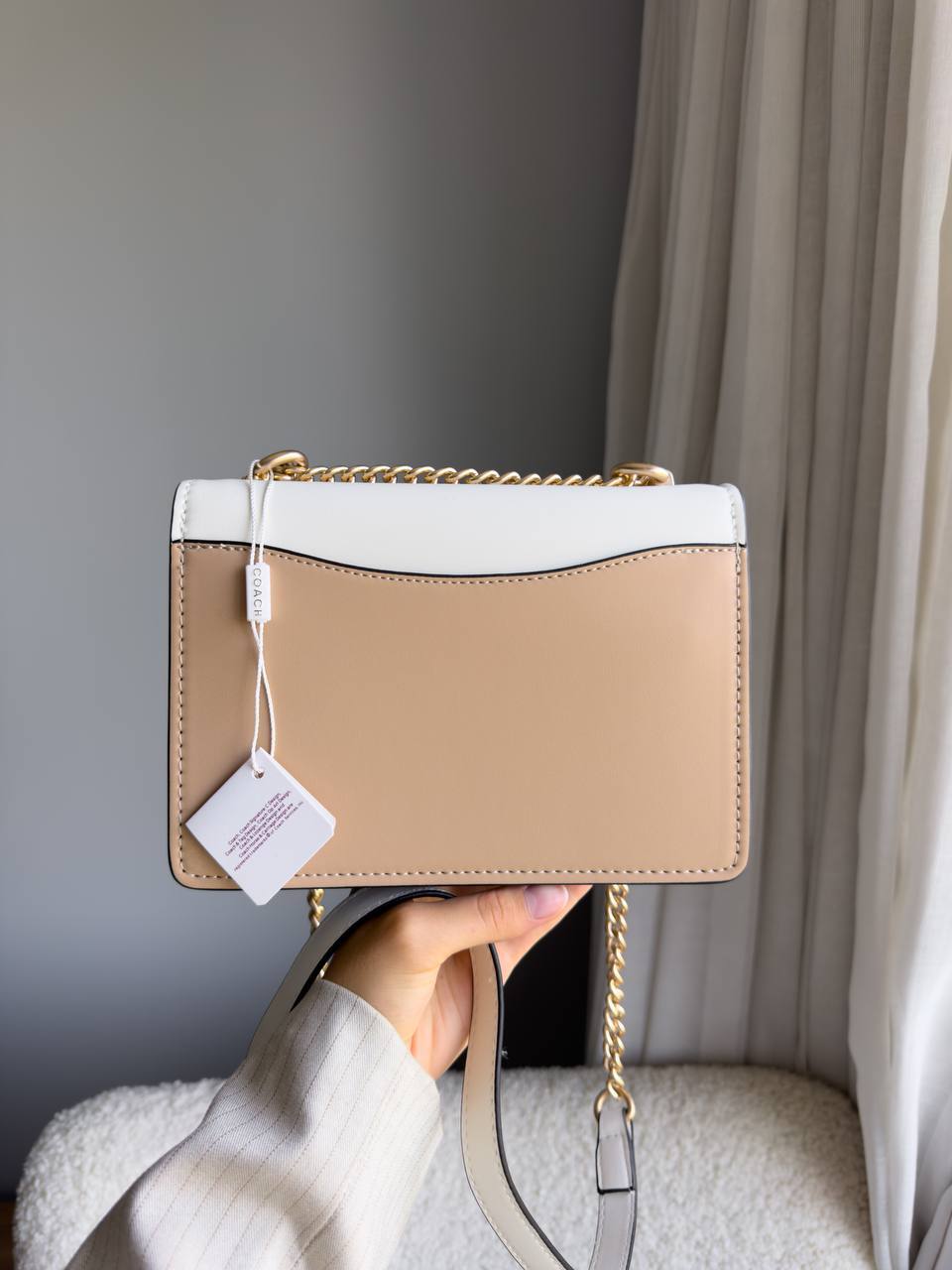 Coach Klare Crossbody Bag in Signature Canvas Khaki Multi - 6