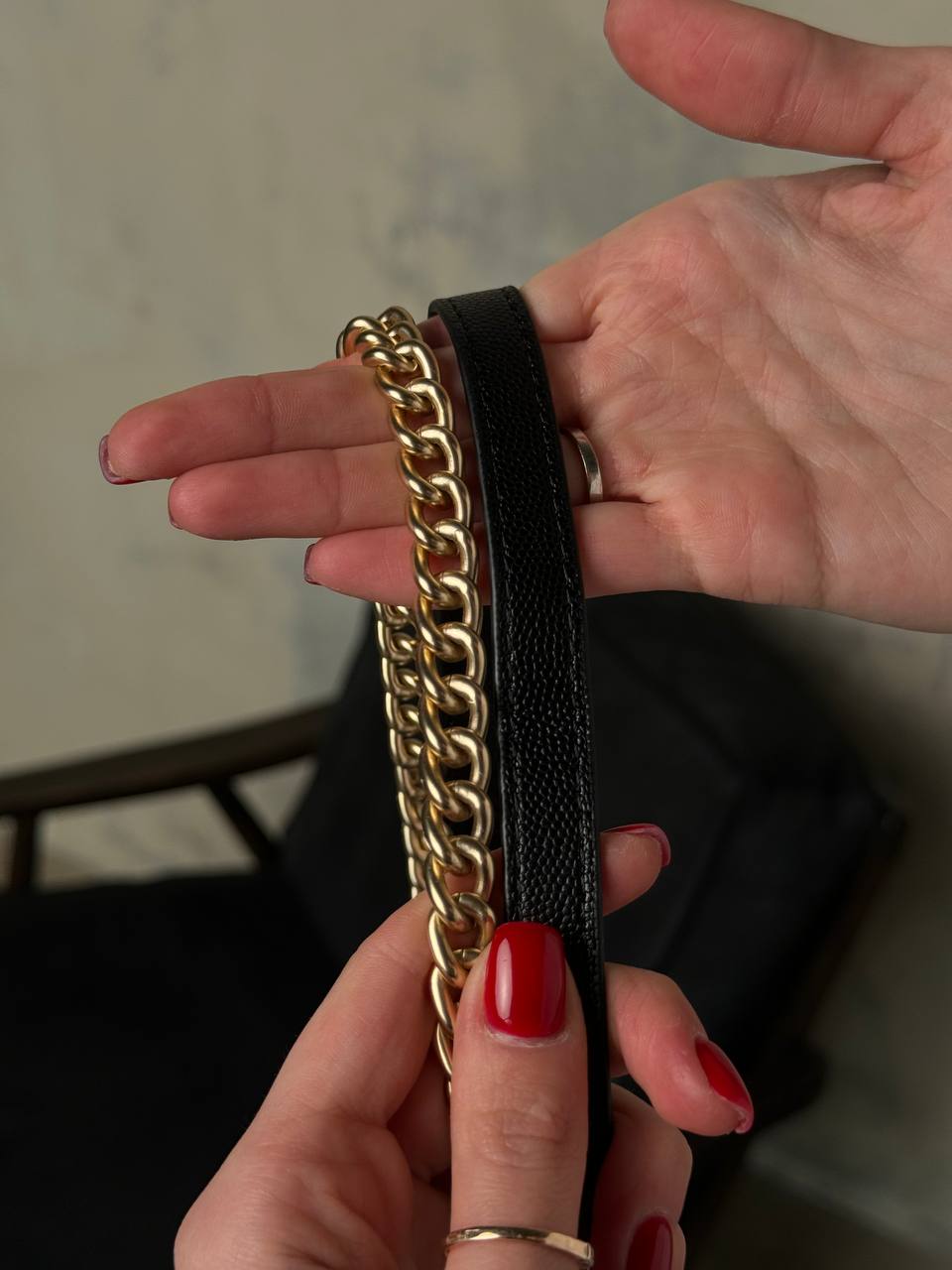 Coach Klare Crossbody Black/Gold - 7