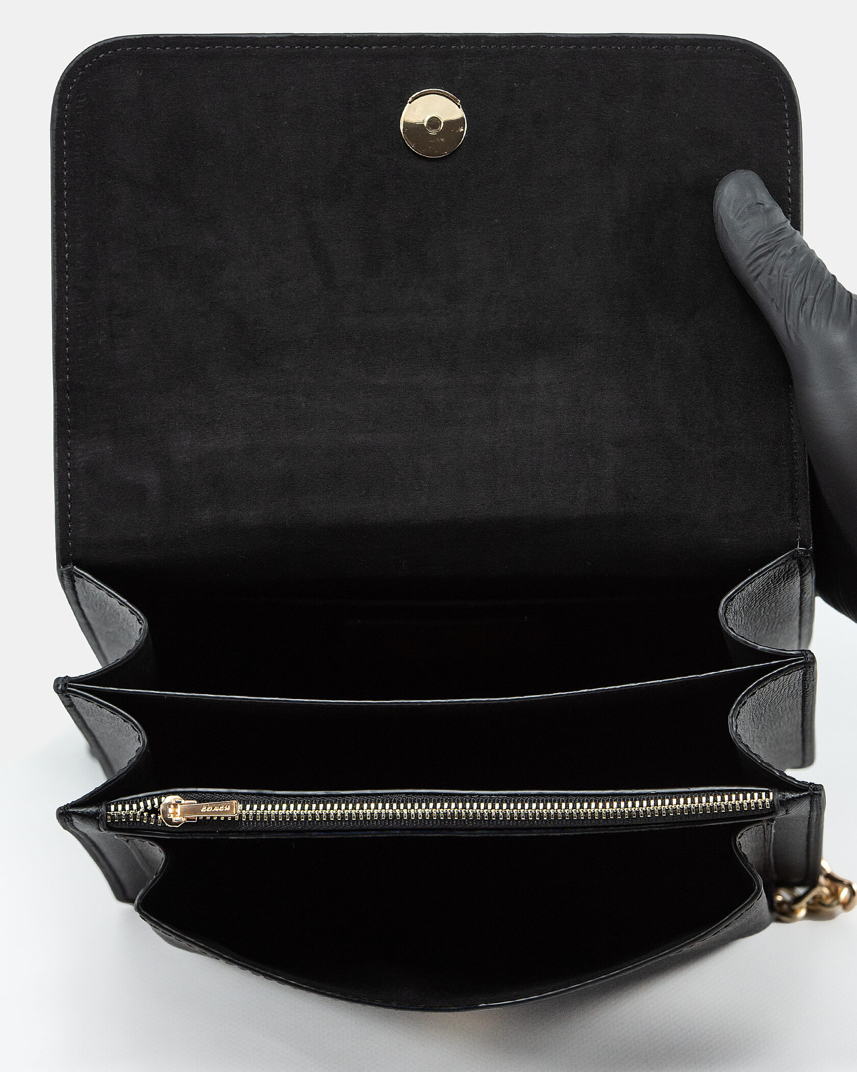 Coach Klare Small Crossbody Bag in Signature Canvas Black - 14