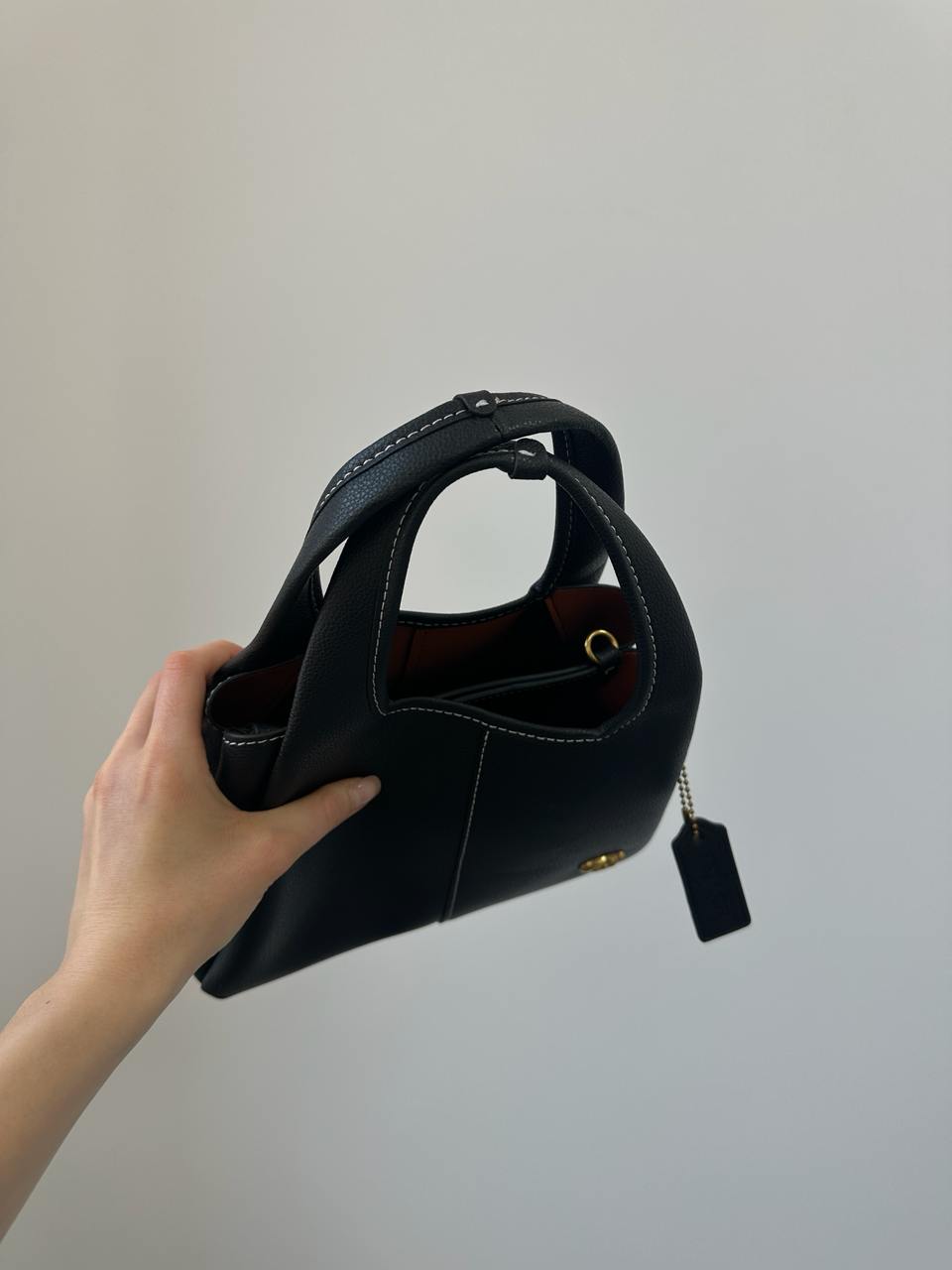 Coach Lana Shoulder Bag 25 Black - 10