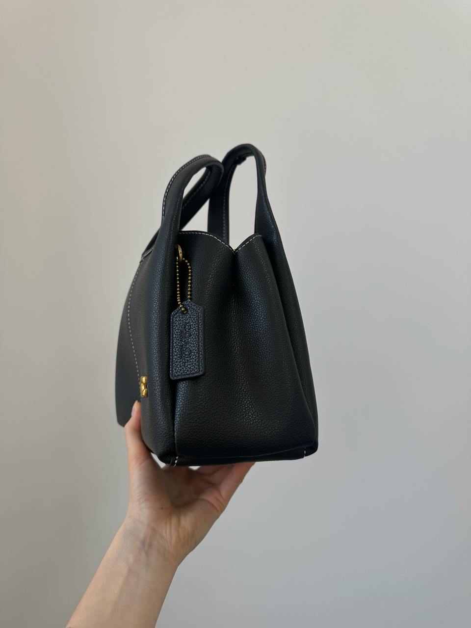 Coach Lana Shoulder Bag 25 Black - 9